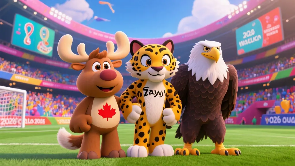 揭秘2026世界杯吉祥物：Maple、Zayu与Clutch背后的文化密码与狂欢寓意
